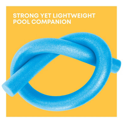 SPLASH Light Blue Pool Noodle Foam Swimming Noodle Float Swim Noodle ...