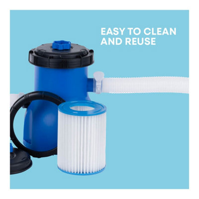 SPLASH Pack of 2 Pool Pump Filter Cartridges - Type 1