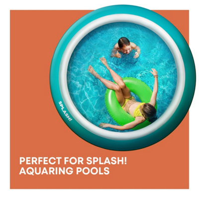 SPLASH Pool Filter Pump 300 Gallon Pool Pump for Small Pools 8ft and ...