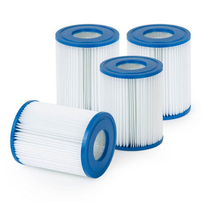 SPLASH Pool Pump Filter Cartridges Type 2 for 530 Gallon Pumps 4 Pack