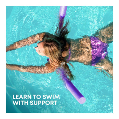 SPLASH Purple Pool Noodle Foam Swimming Noodle Float Swim Noodle for ...
