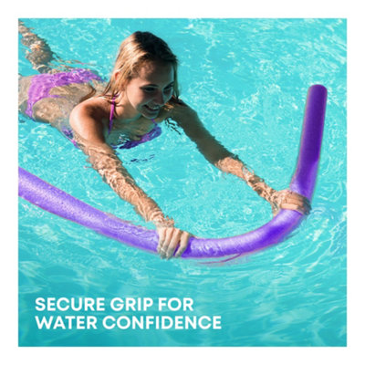 SPLASH Purple Pool Noodle Foam Swimming Noodle Float Swim Noodle for ...
