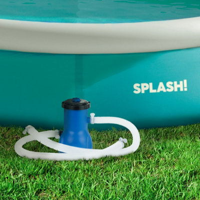 SPLASH Water Filter Pump for Swimming Pools, Aquariums, and Tanks - 530gal