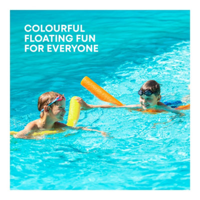 SPLASH Yellow Pool Noodle Foam Swimming Noodle Float Swim Noodle for ...
