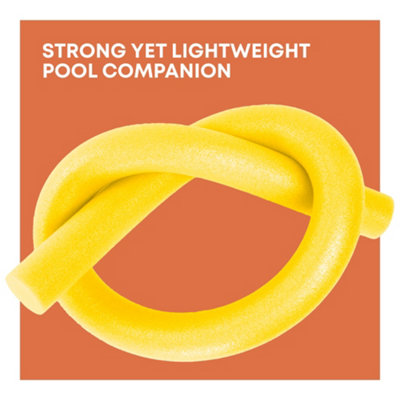 SPLASH Yellow Pool Noodle Foam Swimming Noodle Float Swim Noodle for ...