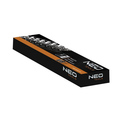 Spline Socket Set 8pc 1/2" (Short) NEO TOOLS