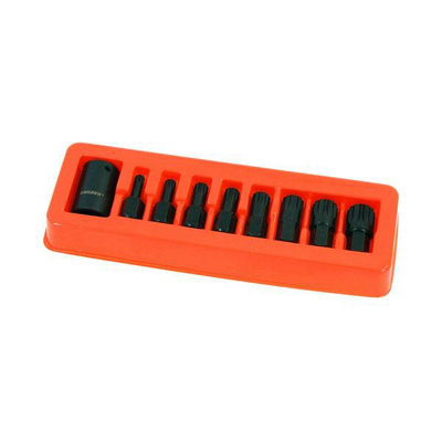 9x 1/2  Douille Xzn Multidents Clés à Chocs M5 M6 M8 M9 M10 M12 M14 M16 M18 eBa