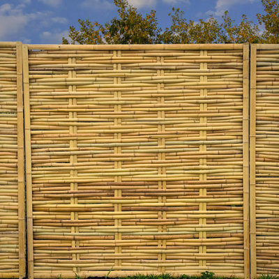 Split Bamboo Fence Hurdle Framed 1.8m x 1.9m