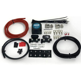 Split Charge Kit Sense Relay 3 Metres 12V 140amp Voltage Sensitive RK013
