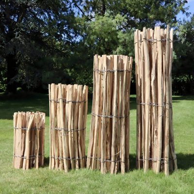 Split Hazel Fencing Roll 5m x 1.2m