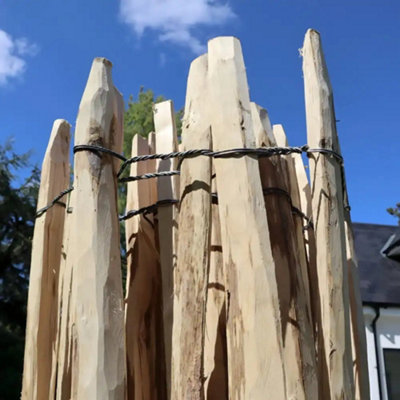 Split Hazel Fencing Roll 5m x 1.5m - 8