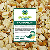Split Peanuts Wild Bird Food (7.5kg)