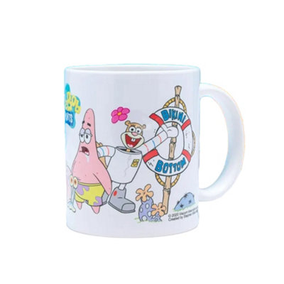 SpongeBob SquarePants Group Mug White/Off White (One Size)