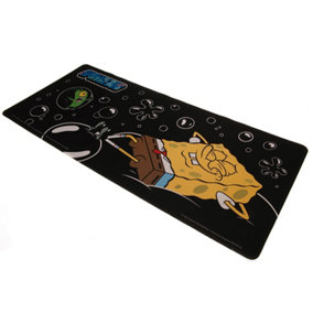 SpongeBob SquarePants Jumbo Desk Mat Black/Yellow (70cm x 30cm)