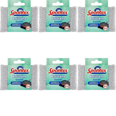 Spontex Brilliant Scourer (Pack of 6)