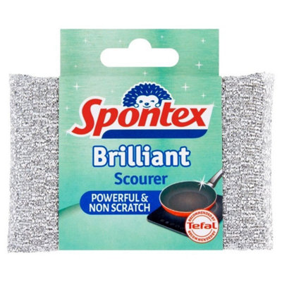 Spontex Brilliant Scourer Powerful and Non-scratch