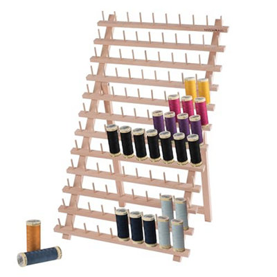 SPOOL HOLDER X120 - Spool Holder: 120 Spools: Beech Wood - Milward