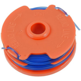 Spool & Line For Qualcast Strimmers 1.5 mm x 2 mm x 5 metre by Ufixt
