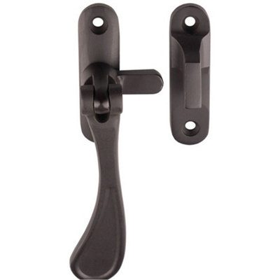 Spoon End Reversible Casement Window Fastener Handle 103mm Length Matt ...