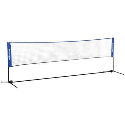 SPORTNOW 4m Badminton Net, Adjustable Sports Net for Tennis