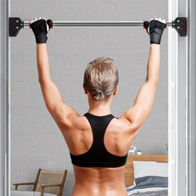 Doorway Chin-Up Pull-Up Bar - Adjustable, Foam Grips, USA Seller, For Home Gym