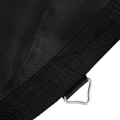 SPORTNOW Trampoline Mat with 54 V-Hooks, for 10ft Trampoline, Black