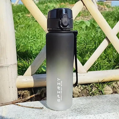 Sports Water Bottle Leak Proof Colorful Plastic Cup Drinking for ...