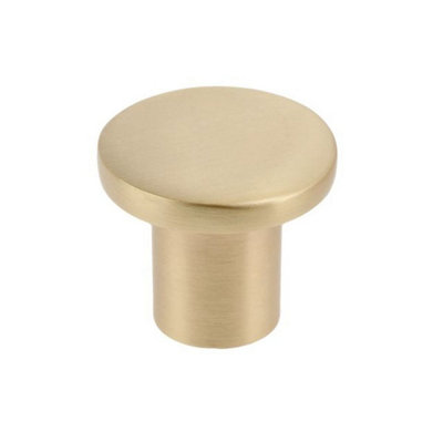 SPOT - cabinet door knob - brushed gold