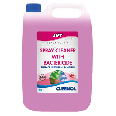 Spray Cleaner w/Bactericide 5 Ltr VC512 Qty 1
