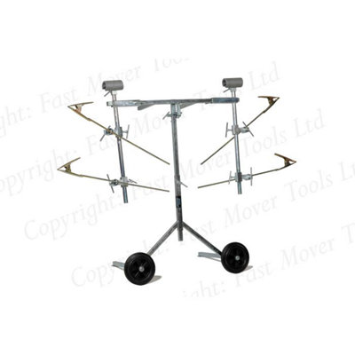 Sprayers mobile bumper spraying stand, fully adjustable & rotating