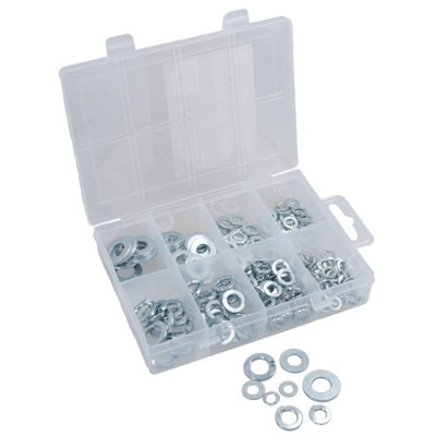 5/16" Stainless Steel (SHW) Flat Washers Packed In 10 Count Box - Foto 5