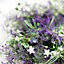 Spring Artificial Lavender Wreath for Front Door for Indoors Outdoors Corridors Offices Purple