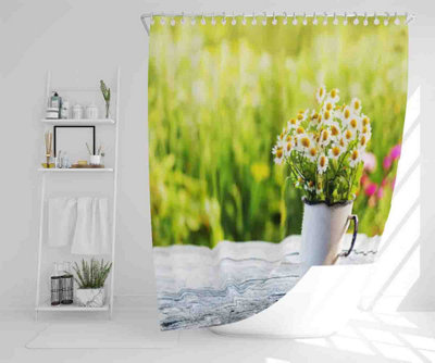 Spring Daisies Shower Curtain / Default Title Price Comparisons | Compare The Build