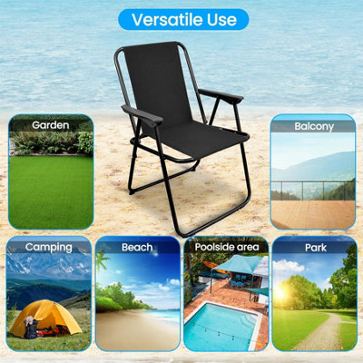 Spring Garden Outdoor Chair BLACK - 7