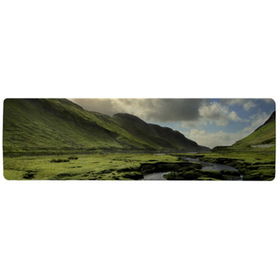 Spring in Scotland Valley Designer Runner Special Soft Home Rug