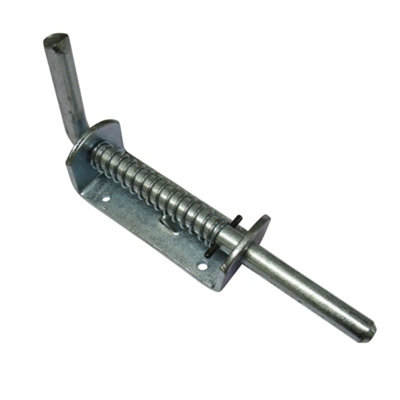 Spring Loaded Animal Shoot Bolts X2 22MM (Zinc Plated Field Gate Door Stable Horse Box)