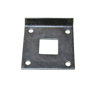 Spring Loaded Chain Bolt Latch (Pull Back Sprung Door Gate Catch Zinc Plated)