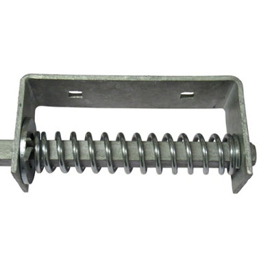Spring Loaded Gate Wheel Galv 4" (Heavy Duty Sliding Fence Support Jockey Door 100MM) - 9
