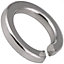 Spring Lock Washers M10 (10mm) Pack of: 10 Steel Zinc Plated Square Section Washer DIN 127