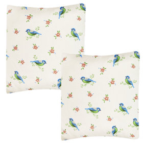 Spring Sweetheart Dual Sided Filled Decorative Throw Scatter Cushion - 40 x 40cm - Pack of 2