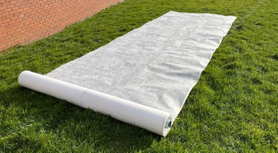 Spudulica 6.75m2 (2.25x3m) Cut Non Woven Garden Membrane - Drainage and Separation Layer Geotextile Fabric