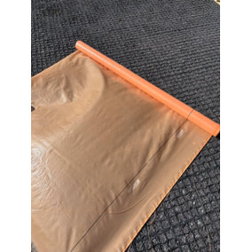Spudulica High Visability Woven Geotexile - 2.25x100m Roll Orange Strong Visability Layer for Contaminated Soils