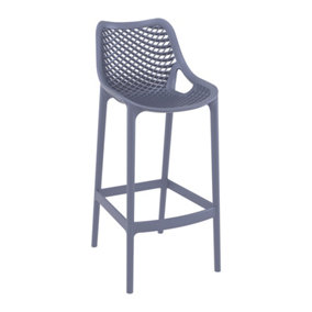 Spyro Bar Stool - Anthracite breakfast bar stools