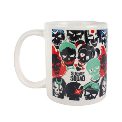 Squad Skull Ceramic Mug White (One Size)