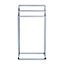 Square 3 Rail Tube Towel Stand in Chrome