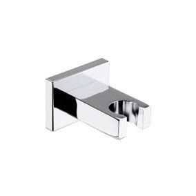 Square Accessories Wall Bracket - Chrome