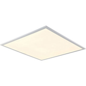 Square Backlit LED Ceiling Panel Light - 595mm x 595mm - 40W CCT LED Module