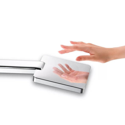 Square Chrome Finish Handset Shower Handset For Bath Mixer Tap - 3