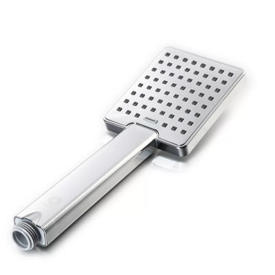 Square Chrome Finish Handset Shower Handset For Bath Mixer Tap - 7