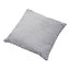 Square Corduroy Soft Decorative Throw Pillow Cover Cushion Covers Pillowcase Light Grey 45cm x 45cm
